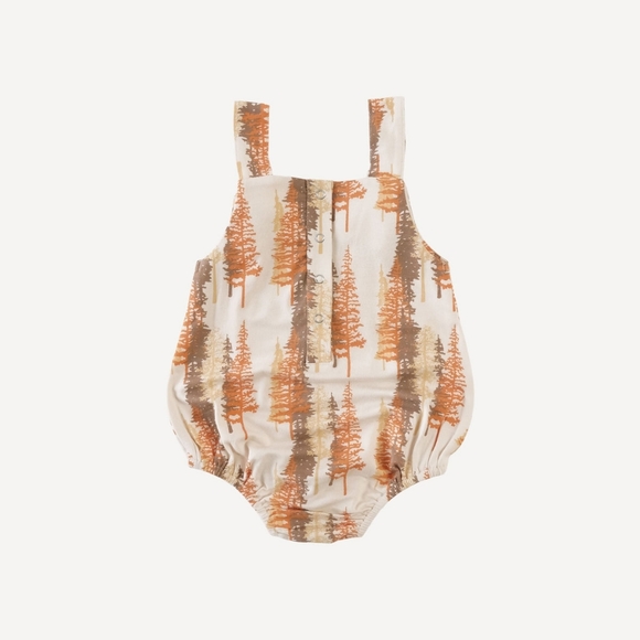 NIB Kate Quinn Tie Pocket Overall Bubble | Sunset Pine - Picture 2 of 5